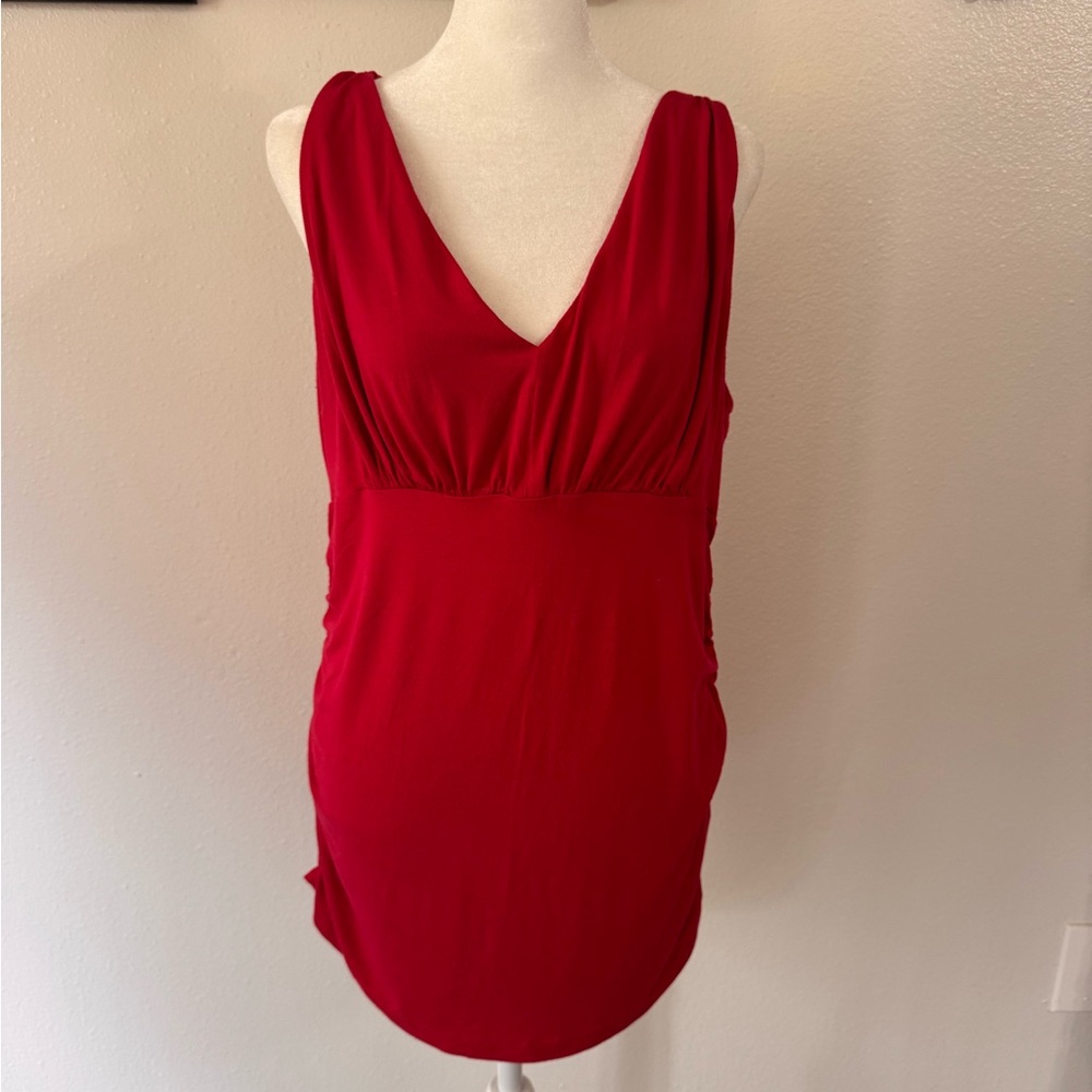 CAbi Red Sleeveless Top - Picture 2 of 5